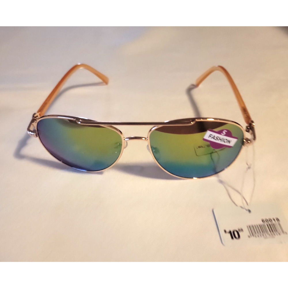 Piranha Womens Fashion Sunglasses Style # 60018 Aviator Orange